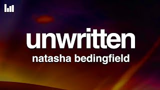 Natasha Bedingfield  Unwritten Lyrics [upl. by Plate]