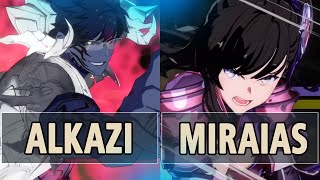 GBVSR🔥Alkazi Avatar Belial Vs Miraias Beatrix🔥 High Level Gameplay [upl. by Jeff]