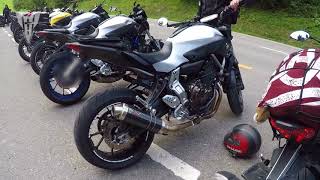 NEW BEST EXHAUST COMP 20 Yamaha FZ 07MT 07 [upl. by Mano]