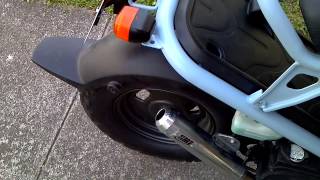 Honda Zoomer with HMF exhaust [upl. by Whale]