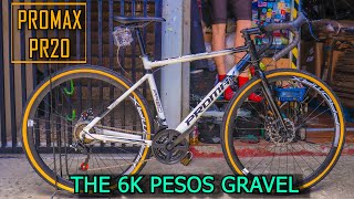 PROMAX PR20 2022  October cheapest gravel bike [upl. by Elconin]