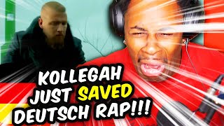 DID KOLLEGAH JUST PULL THIS OFF AMERICAN REACTS TO DEUTSCH RAP  KOLLEGAH  ZEITGEIST [upl. by Hannej]