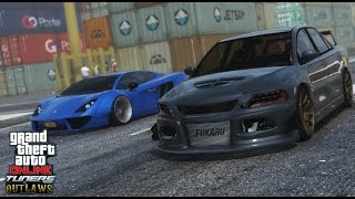 GTA 5 DLC  HOW THE quotTUNERS amp OUTLAWSquot VEHICLES LOOK LIKE IN GAME DRIFTING FEATURE amp MORE GTA V [upl. by Devondra610]