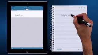 Smartpen livescribe Moleskine [upl. by Kynan672]