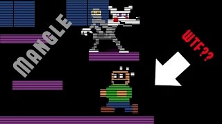 Mangles Quest Minijuego de Mangle FNAF 3 [upl. by Anaugal]