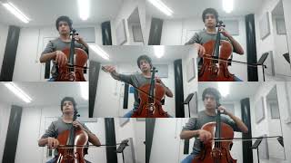 Fly Me To The Moon  Evangelion Cello Cover [upl. by Domash208]