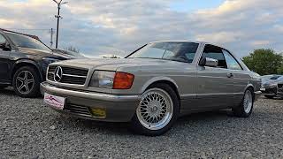 AutomobileImport  MERCEDES BENZ W126 500 SEC 1988 [upl. by Koppel]