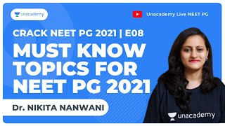 E8  Must Know Topics for NEET PG 2021  Dr Nikita Nanwani [upl. by Dorn290]