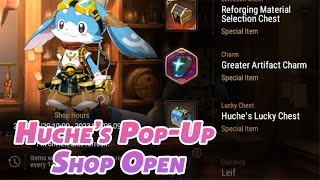 Epic seven  Lets us take a look inside Huche’s Pop Up Shop Open [upl. by Aleakam831]