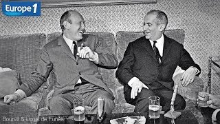 Bourvil amp Louis de Funès  Discussion inédite Europe 11966 [upl. by Handel]