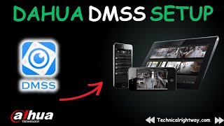 Dahua DMSS Setup how to connect the Dahua CCTV DVR on mobile live view 🪟 [upl. by Ailemrac]