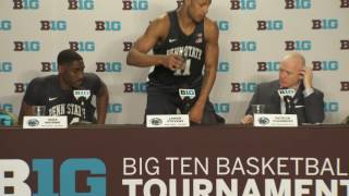 Big Ten Tournament Postgame Press Conference Nebraska [upl. by Ellennod]