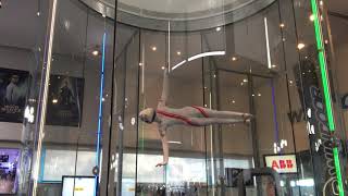 Kyra Poh  WindGames 2018 Viral Performance Indoor Skydiving [upl. by Ociredef]