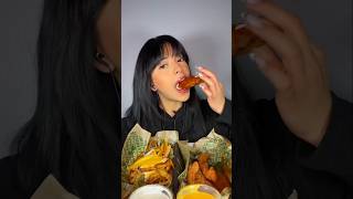 Fried Chicken Asmr Mukbang 🍗 [upl. by Alebasi]