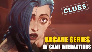 ARCANE  INGAME Interactions between champions [upl. by Elene]