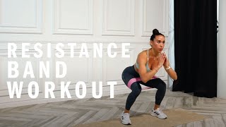 15 Minute Lower Body Resistance Bands Workout  adidas [upl. by Romanas452]