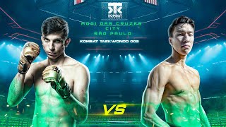 🥊Kombat Taekwondo🥋 002 🔵 Vincent Meng 🇺🇸 🆚 🇨🇷 Pablo Solano 🔴 [upl. by Dolorita]