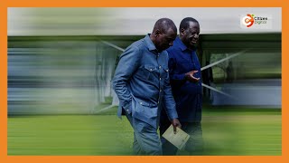 President Ruto and Raila Odinga in Uganda [upl. by Sitnalta]