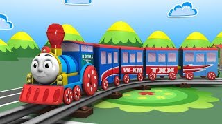 Cartoon Train  Train videos  jcb  Cars for Kids  Toys Factory  Kids Railway  Police Cartoon [upl. by Hobbie]