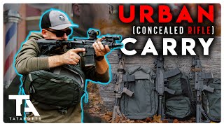 Urban Concealed Rifle Carry Backpack Guns [upl. by Myrt]