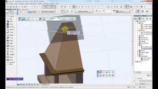 ArchiCAD 16 Tutorial Morph creazione oggetto [upl. by Yreffoeg]