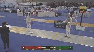 HKG vs FRA  Mens Fencing Team Foil T8  FIE Foil World Cup  Hong Kong China [upl. by Aninahs]