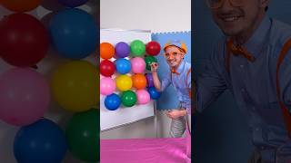 Pop the BALLOON Sink or Float with Blippis CANDY Surprise blippi shorts [upl. by Anon]