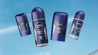 Le NOUVEAU Cool Kick de NIVEA Men  une triple protection qui agit en prolongation [upl. by Marra154]