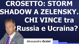 Crosetto Storm Shadow a Zelensky Chi vince tra Russia e Ucraina [upl. by Burnley]