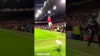 Ronaldos 800th Goal Celebration 🔥🔥 football ronaldo celebration cr7 shorts youtubeshorts [upl. by Sontag742]