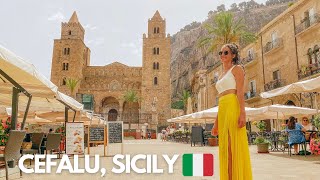 Cefalu Sicily  One of Italys Most Beautiful Coastal Cities [upl. by Ahseinaj]