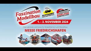 Faszination Modellbau Friedrichshafen 2024 Ausstellung [upl. by Ehctav]