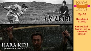 Screen Weens  53  Harakiri 1962  Harakiri Death of a Samurai 2011 [upl. by Higginson]