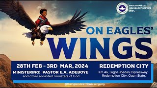 RCCG MARCH 2024 SPECIAL HOLY GHOST SERVICE DAY 1 [upl. by Hales]