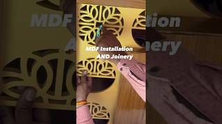 MDF Joinery and installation…nagpurinterior mandirdesign mandirdecor homedecor nagpurivideo [upl. by Tremain950]