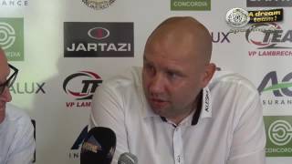 Persbabbel met Bob Peeters na KSC Lokeren  KVC Westerlo 30 [upl. by Ariadne]