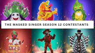 The Masked Singer Season 12 Contestants [upl. by Norved703]