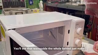 Kitchenwareonline  How to Change a Waveguide Cover Microwave Service Company Ltd [upl. by Gilles]