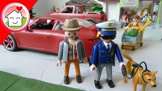 Playmobil Polizei Film deutsch Kommissar Overbeck Folge  Der Hausmeister  Familie Hauser [upl. by Olenta695]