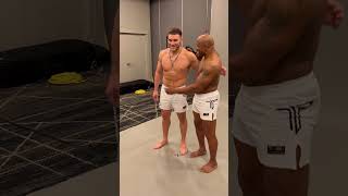 Yoel Romero đź¤ť Vadim Nemkov  PFLvsBellator [upl. by Burck]