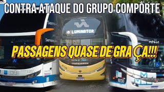 GRUPO COMPORTE PÃ•E PASSAGENS ATÃ‰ 70 MAIS BARATAS QUE A NOVA ITAPEMIRIM [upl. by Cornell]