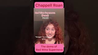 The original “Red Wine Supernova” Chappell Roan chappellroan [upl. by Tnayrb959]