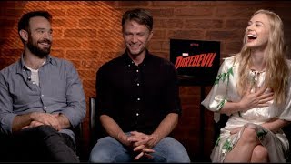 Daredevil Cast interview [upl. by Auvil113]