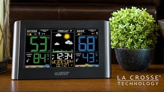 C85845 Wireless Color Weather Station [upl. by Neryt893]