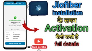 Jiofiber activation process  How to install Jiofiber  Jiofiber installation process  Jiofiber [upl. by Assetan2]