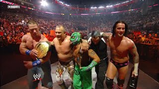 AllStar 10 Man Tag Team Match WWE Raw April 06 2009 HD 22 [upl. by Ylehsa]