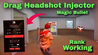 Freefire Headshot Vip Injector🎯Ob46 Free Fire Hack🔥Magic Bullet  Hologram 😈New Injector Hack [upl. by Ymrots]