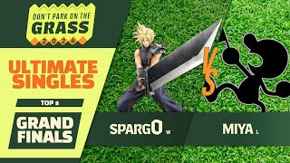 Sparg0 Cloud vs Miya Game amp Watch  DPG 2024  Ultimate Singles Grand Finals [upl. by Eldora]