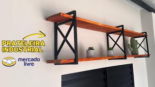 Prateleira INDUSTRIAL do Mercado Livre [upl. by Cressy]