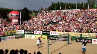 Stare Jabłonki  Ona Tańczy Dla Mnie  FIVB Beach Volleyball Swatch World Tour [upl. by Barkley]